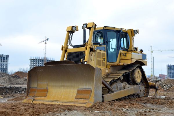 Bulldozer Site Clearing in Navarre